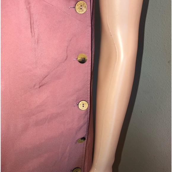 TOPSHOP•SIZE-6•BLUSH COLORED•TIE STRAPS•BUTTON SIDE•MINI DRESS 3 for $15 - Picture 5 of 13
